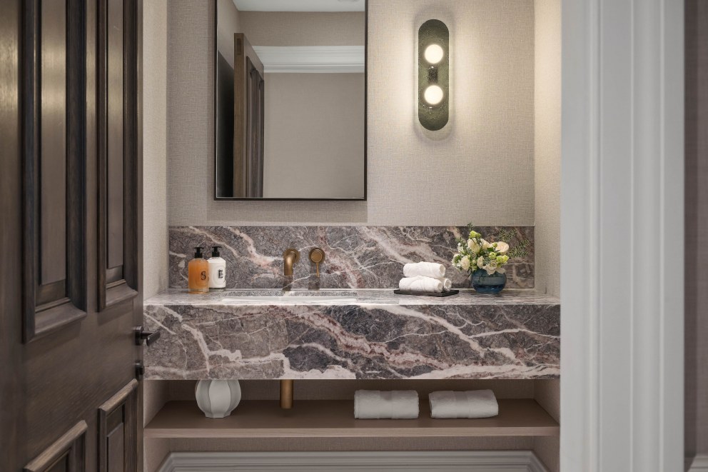 Grade II listed Georgian Townhouse | Cloakroom  | Interior Designers